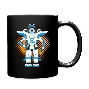 Robots and robotics - Full Colour Mug - black - Right