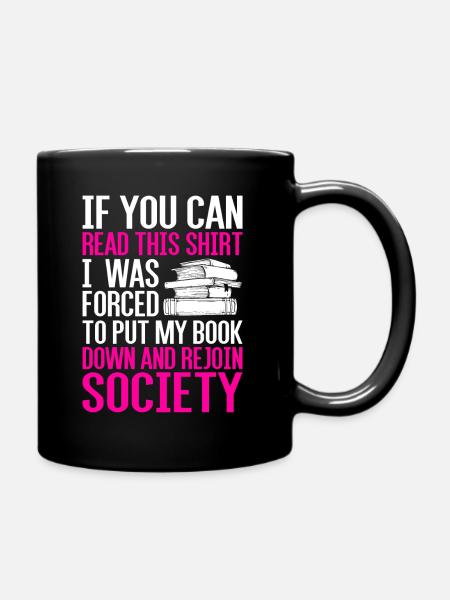 livres - Mug uni - noir