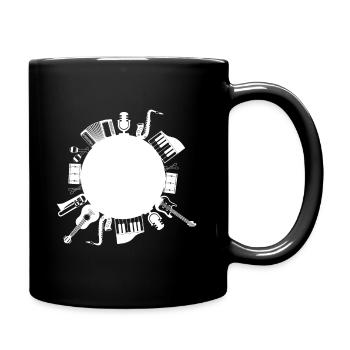 Musical instruments - Full Colour Mug - black - Right