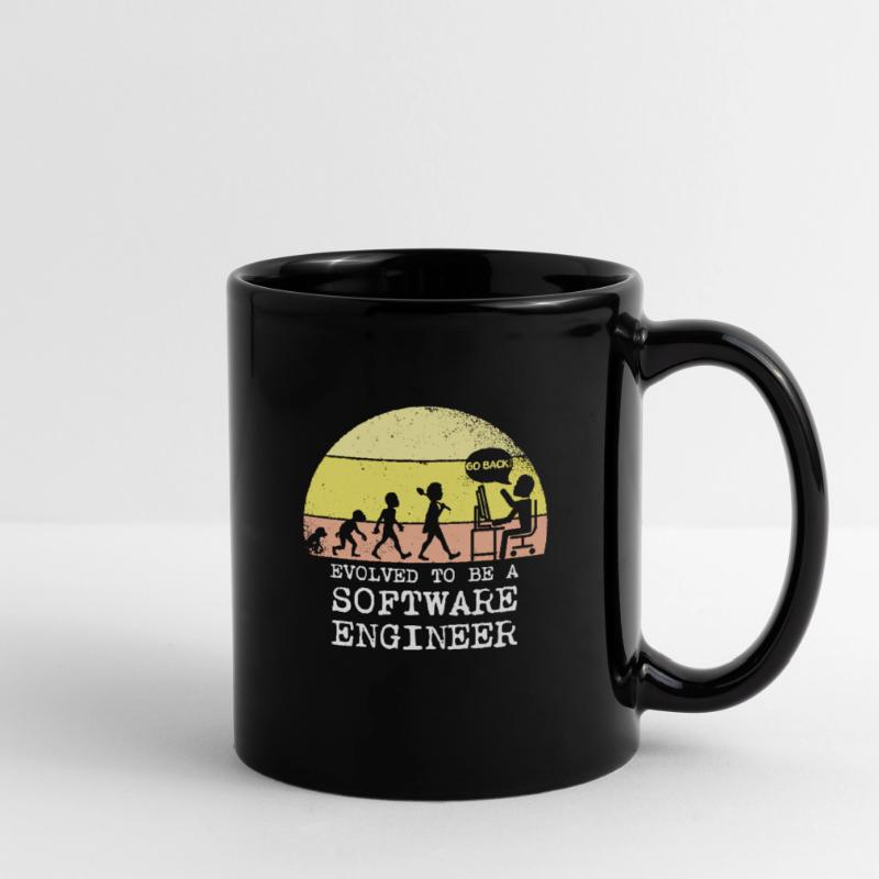 Evolved to be a software engineer Full Colour Mug