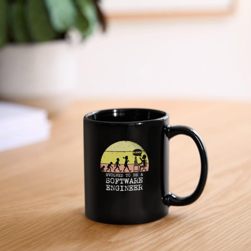 Evolved to be a software engineer Full Colour Mug