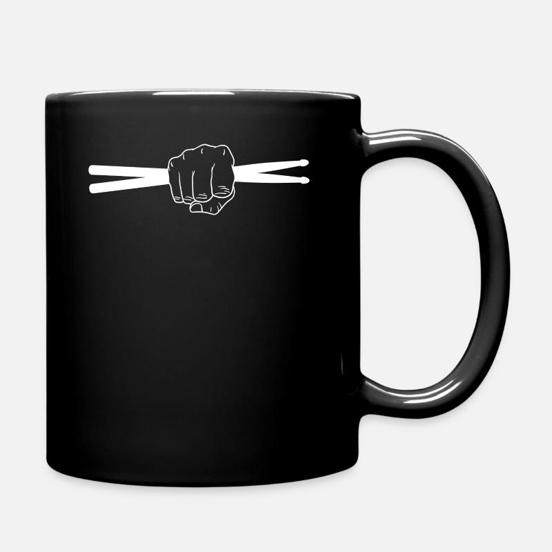 Drums - Full Colour Mug - black