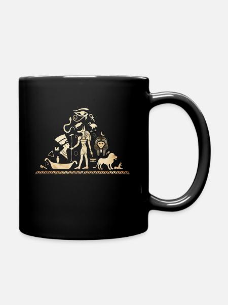 Ägypten Antike - Tasse einfarbig - Schwarz