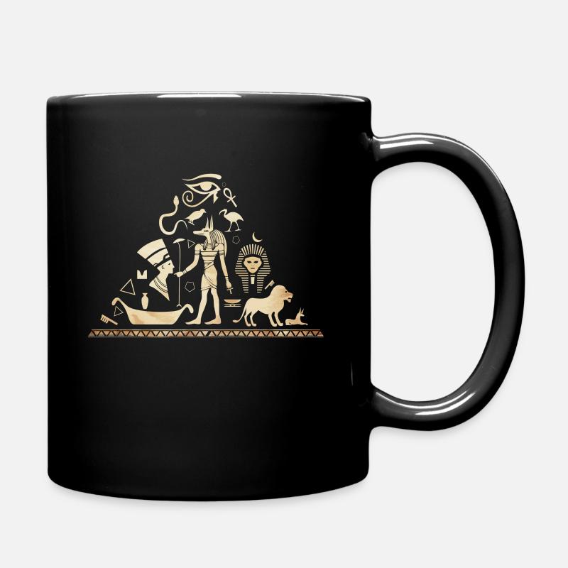 Ägypten Antike - Tasse einfarbig - Schwarz