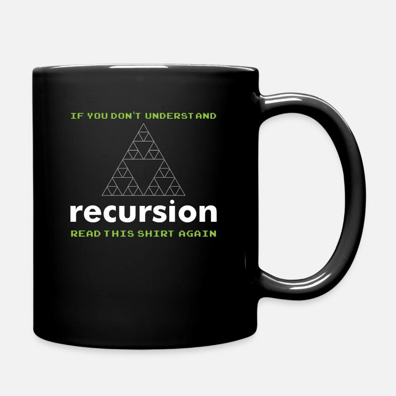 Programmierer - Tasse einfarbig - Schwarz