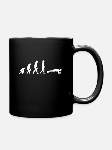 Gym Evolution Pumper Pumpen - Tasse einfarbig - Schwarz
