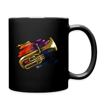 Althorn Geschenk - Tasse einfarbig - Schwarz - Rechts