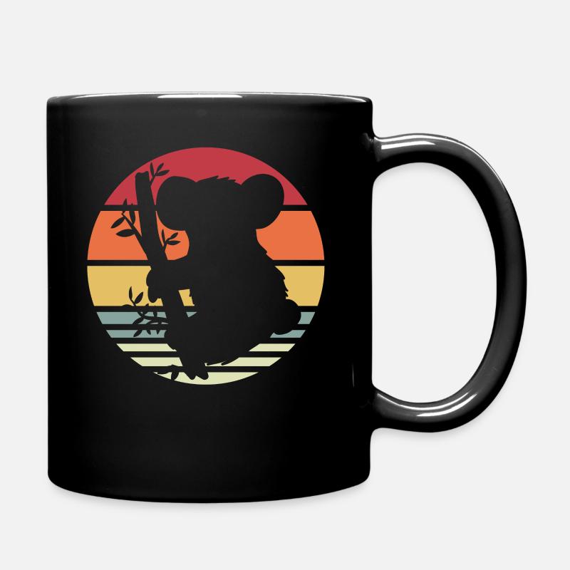 Koala - Full Colour Mug - black