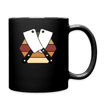 Butcher - Full Colour Mug - black - Right