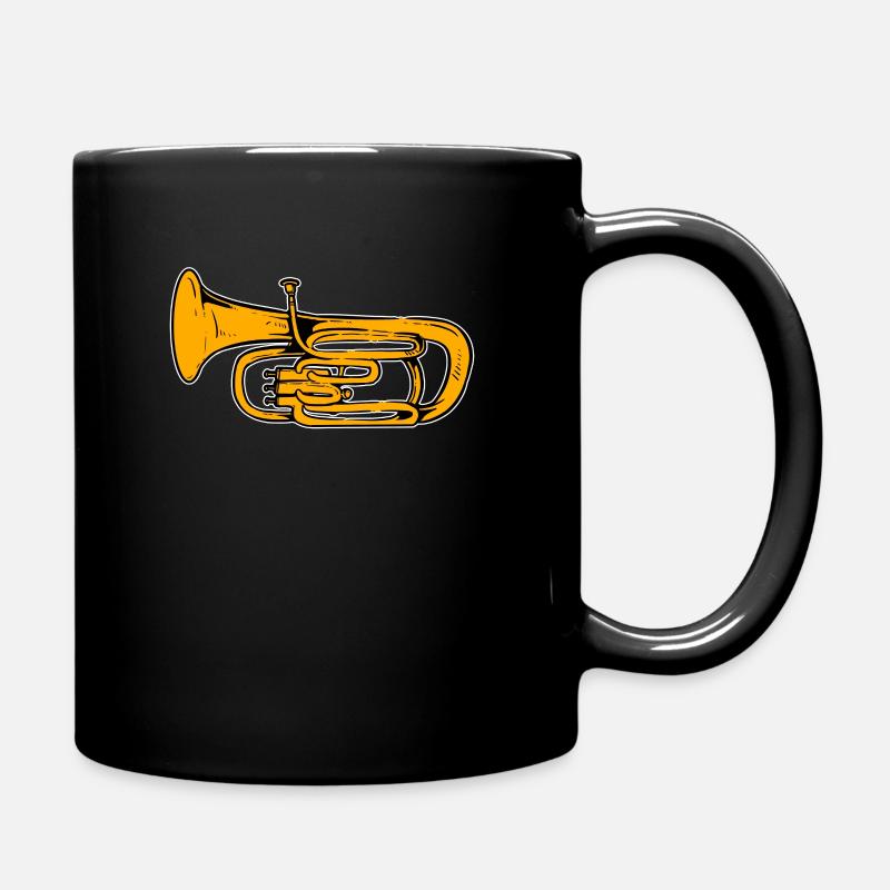 Tuba - Tasse einfarbig - Schwarz