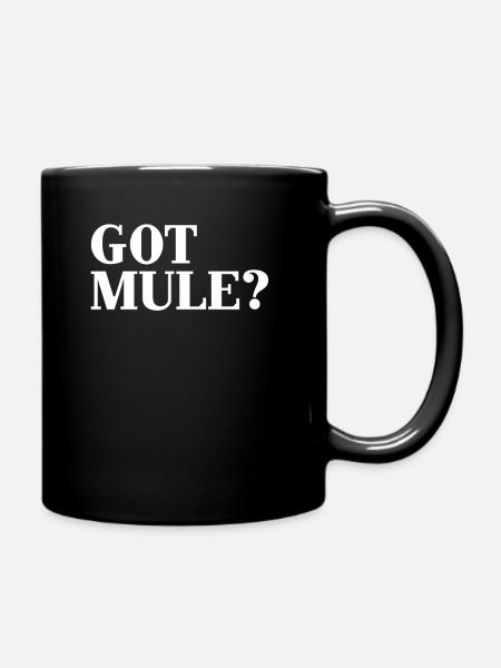Tier Tiere Geburtstag Weihnachten Geschenkidee - Tasse einfarbig - Schwarz