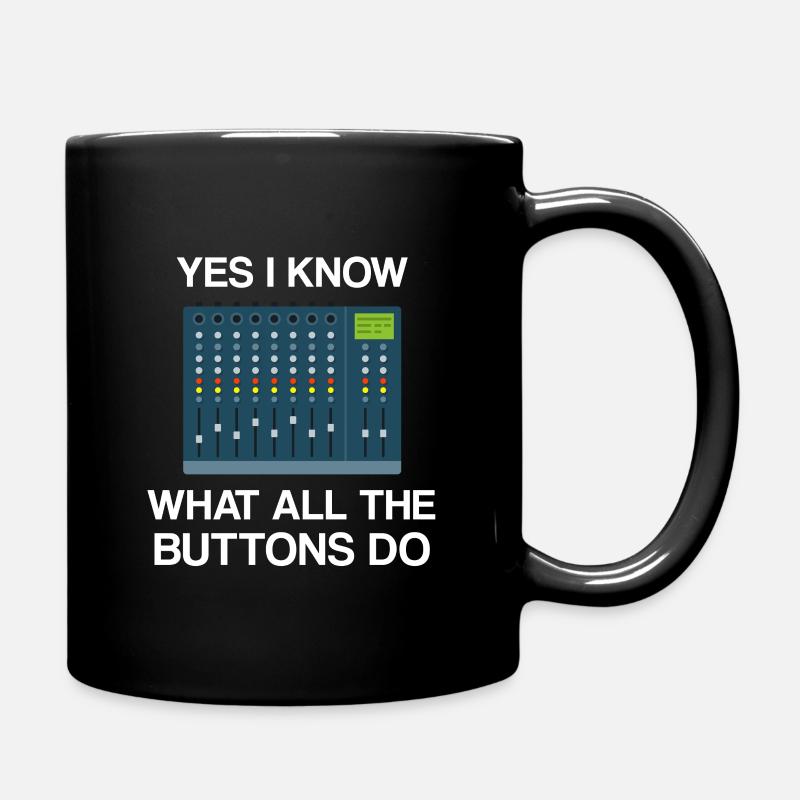 ingénieur du son ingénieur du son ingénieur du son tontech - Mug uni - noir