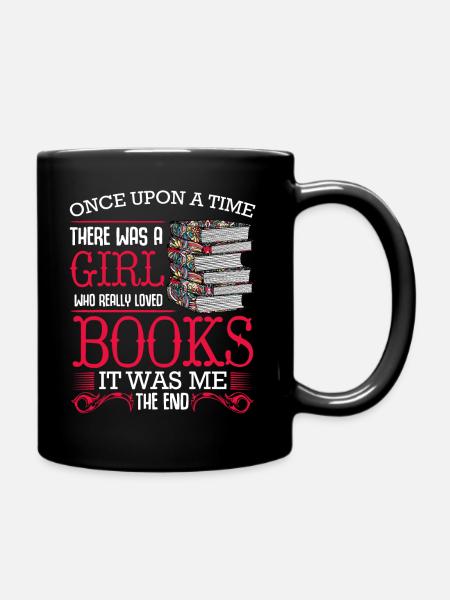 Read books - Full Colour Mug - black