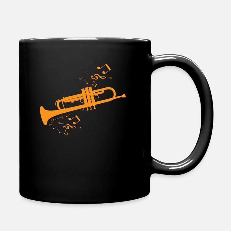 instruments à vent - Mug uni - noir