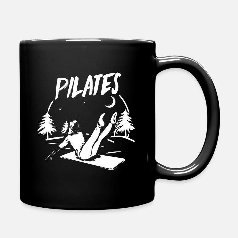 Pilates - Tasse einfarbig - Schwarz