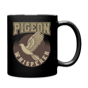 Pigeon voyageur Pigeon Whisperer Pigeon Fancier - Mug uni - noir - Droite