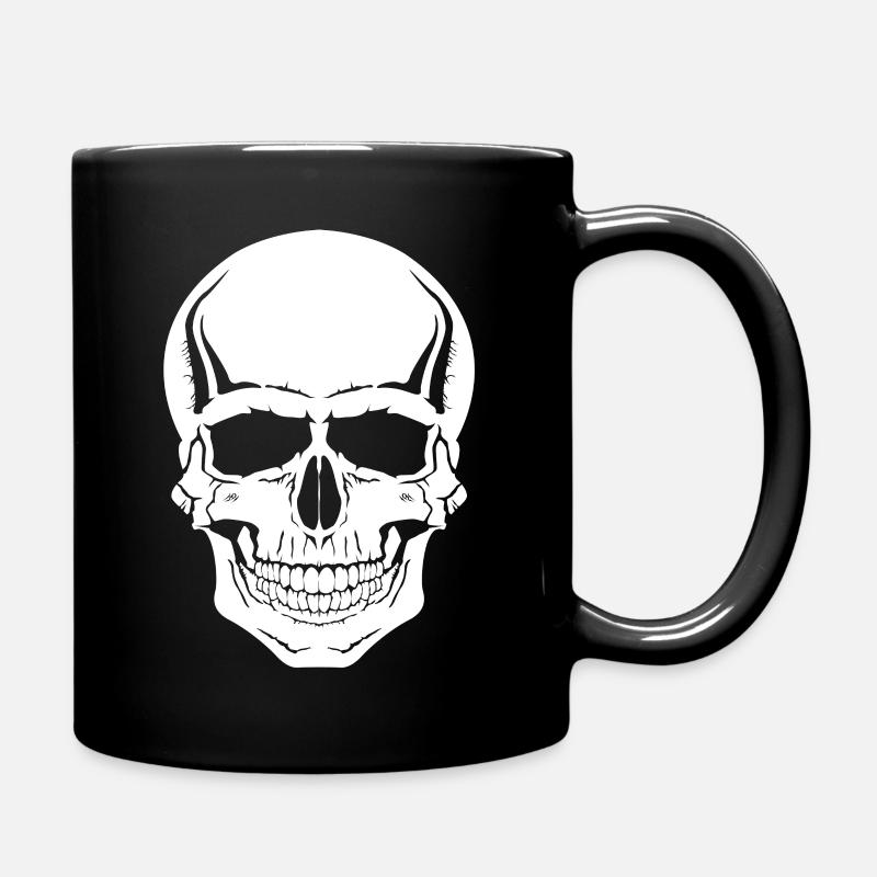 Crâne - Crâne - Crâne - Mug uni - noir