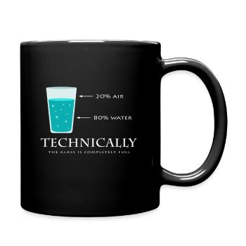 science - Full Colour Mug - black - Right