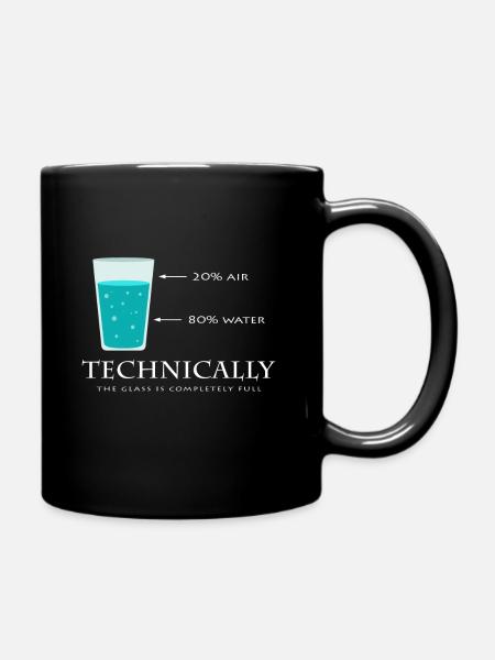 science - Mug uni - noir