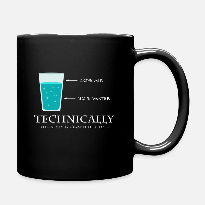 Wissenschaft - Tasse einfarbig - Schwarz
