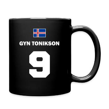 Le nom de l'île de Majorque Sauf Jersey Gin - Mug uni - noir - Droite