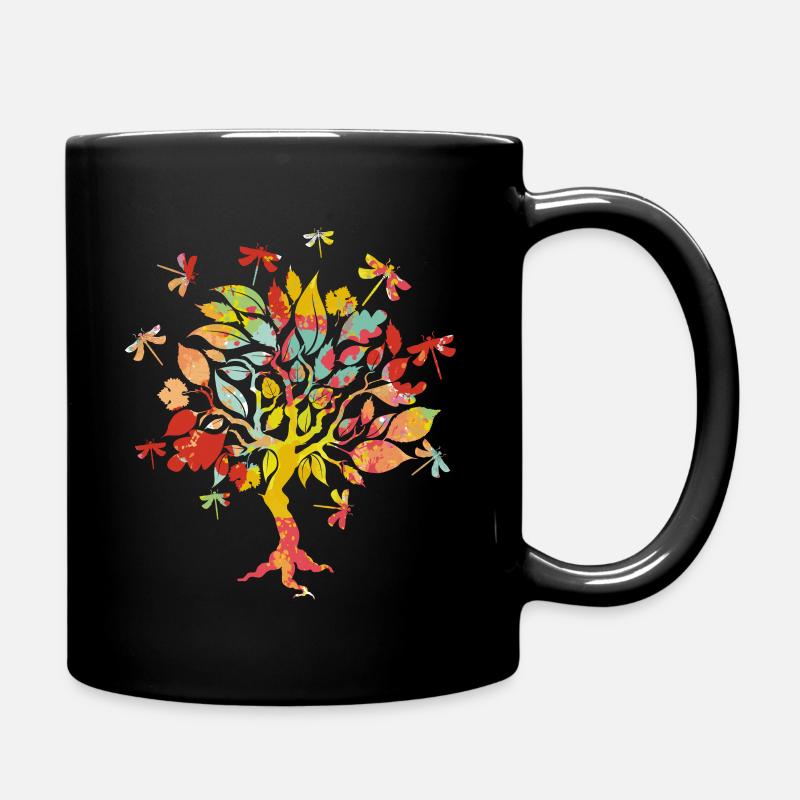 Libelle Tier Insekt - Tasse einfarbig - Schwarz