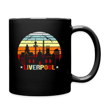 Liverpool - Full Colour Mug - black - Right