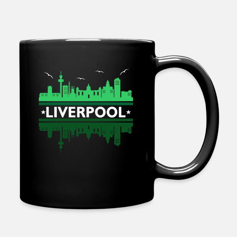 Liverpool - Tasse einfarbig - Schwarz