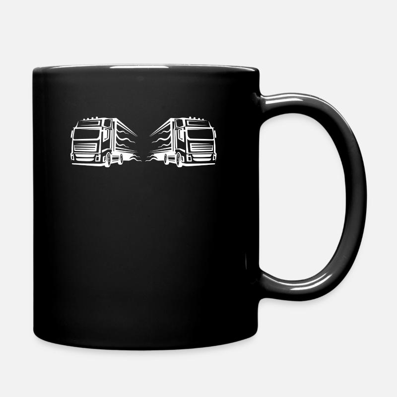 LKW - Tasse einfarbig - Schwarz