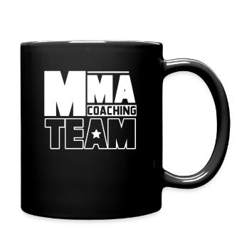 Martial arts MMA trainer - Full Colour Mug - black - Right