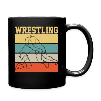 Ringen - Tasse einfarbig - Schwarz - Rechts