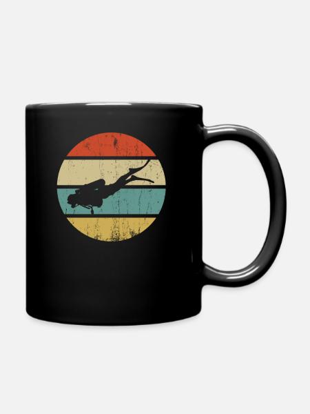 plongée - Mug uni - noir