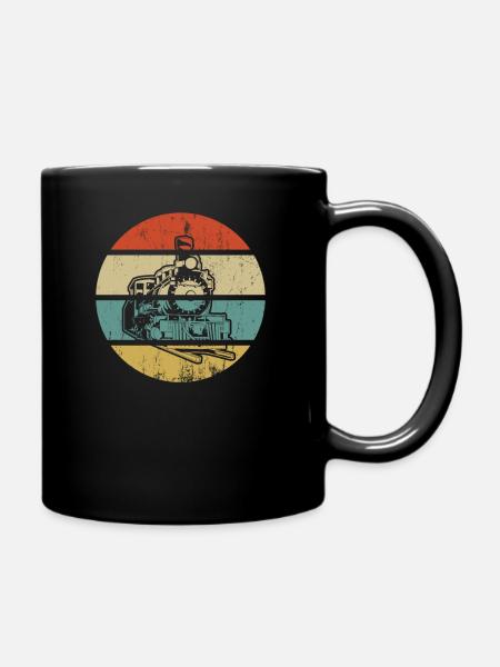 Train trains model railway railway gift - Full Colour Mug - black