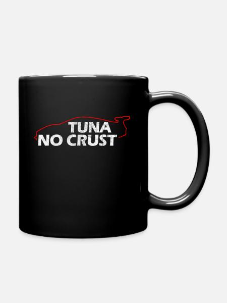 Tuna No Crust - Tasse einfarbig - Schwarz