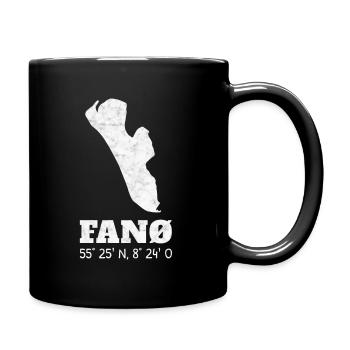 Fanö Danemark coordonne ses vacances - Mug uni - noir - Droite