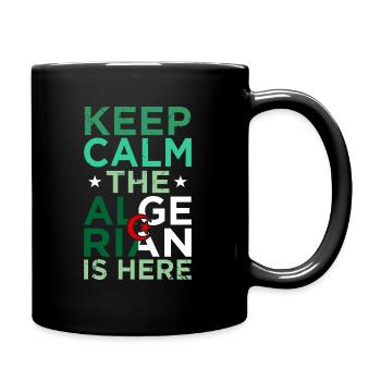 Algérie - Mug uni - noir - Droite