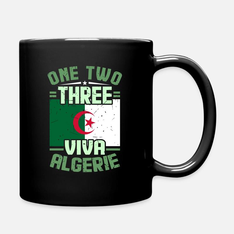 Algerien - Tasse einfarbig - Schwarz
