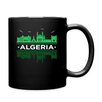 Algérie - Mug uni - noir - Droite