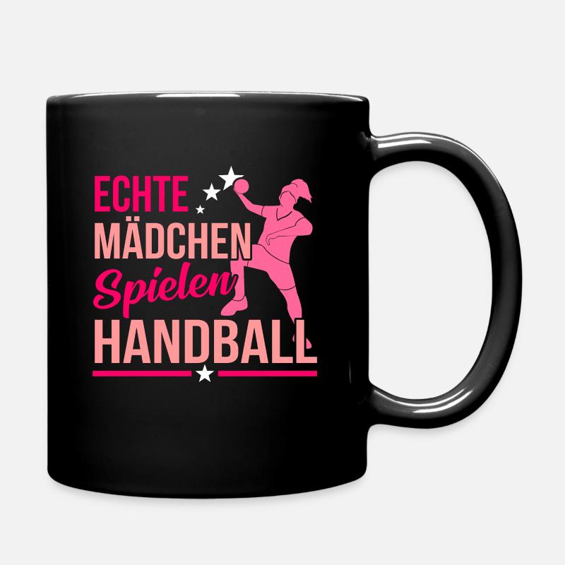 Handball - Tasse einfarbig - Schwarz