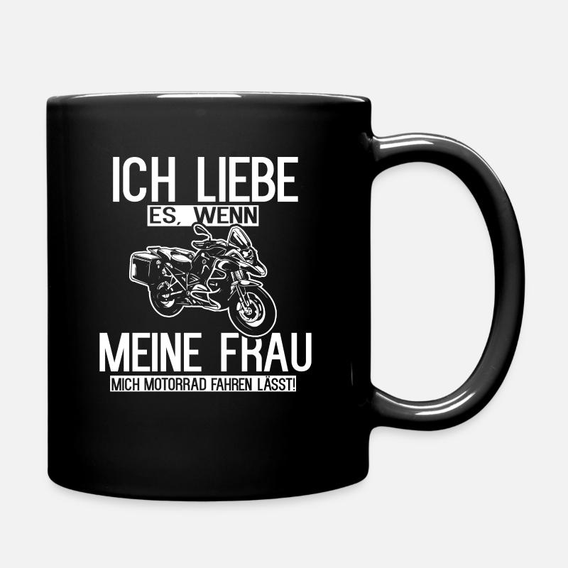 Paar Herz Liebespaar - Tasse einfarbig - Schwarz