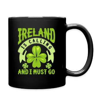 Irlande - Mug uni - noir - Droite