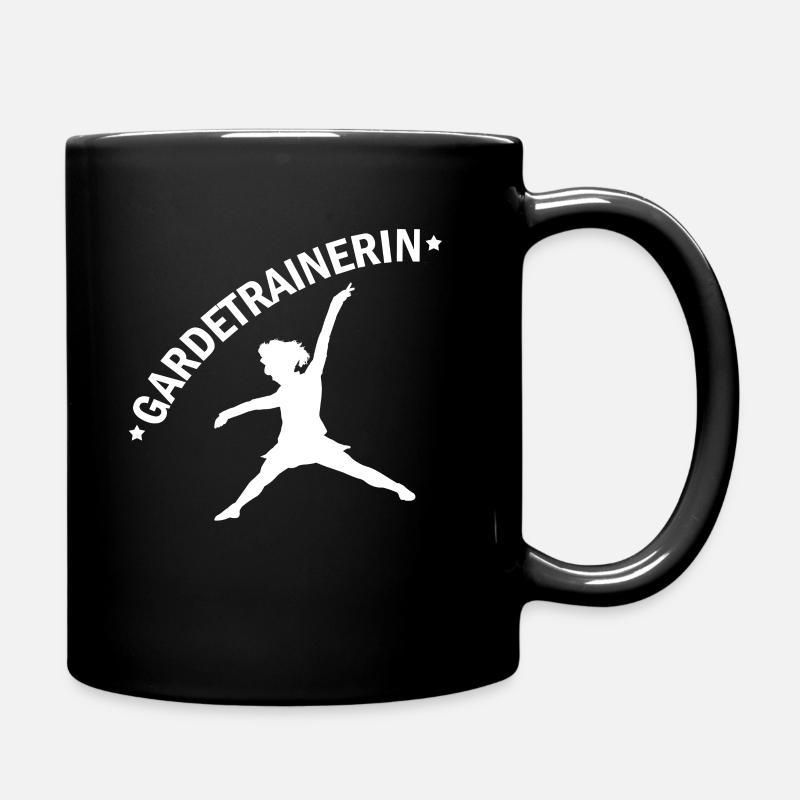 Karneval Garde Tanzen Fasching - Tasse einfarbig - Schwarz