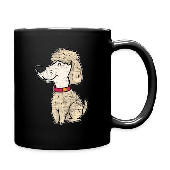 Obedience dog sport - Full Colour Mug - black - Right