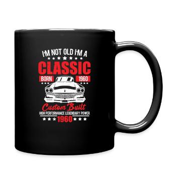 1960 Classic Car - Mug uni - noir - Droite