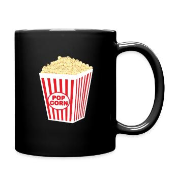 Popcorn costume - Full Colour Mug - black - Right