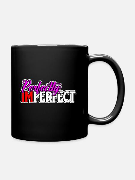 Parfaitement imparfait - Mug uni - noir