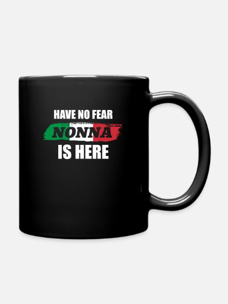 Nonna - Mug uni - noir
