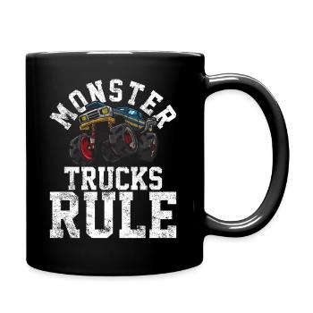 Monster Trucks - Full Colour Mug - black - Right