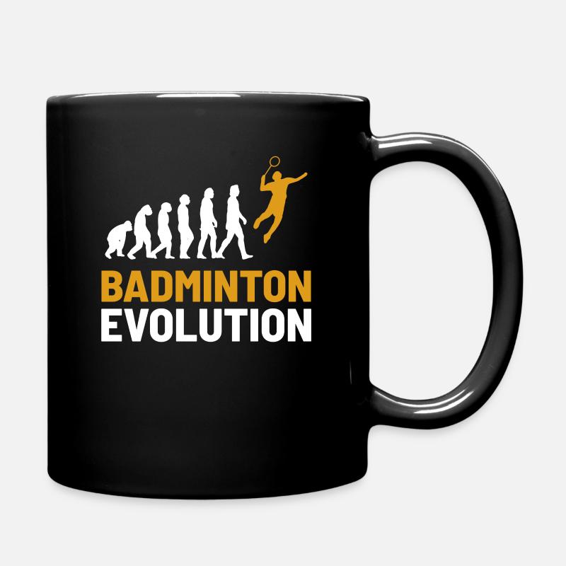 badminton Evolution - Mug uni - noir