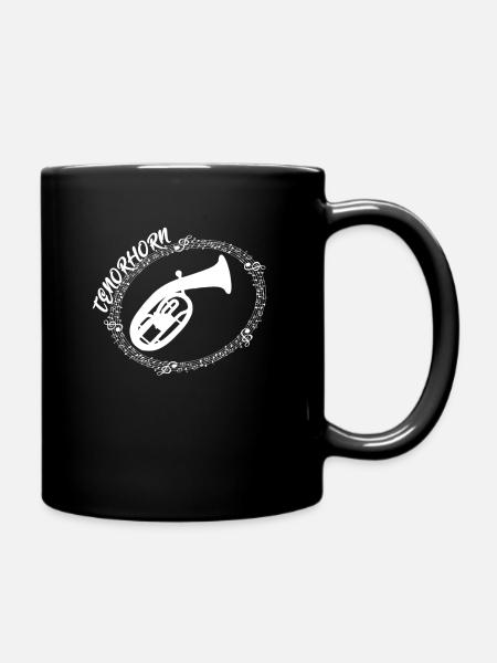 Tenorhorn - Tasse einfarbig - Schwarz
